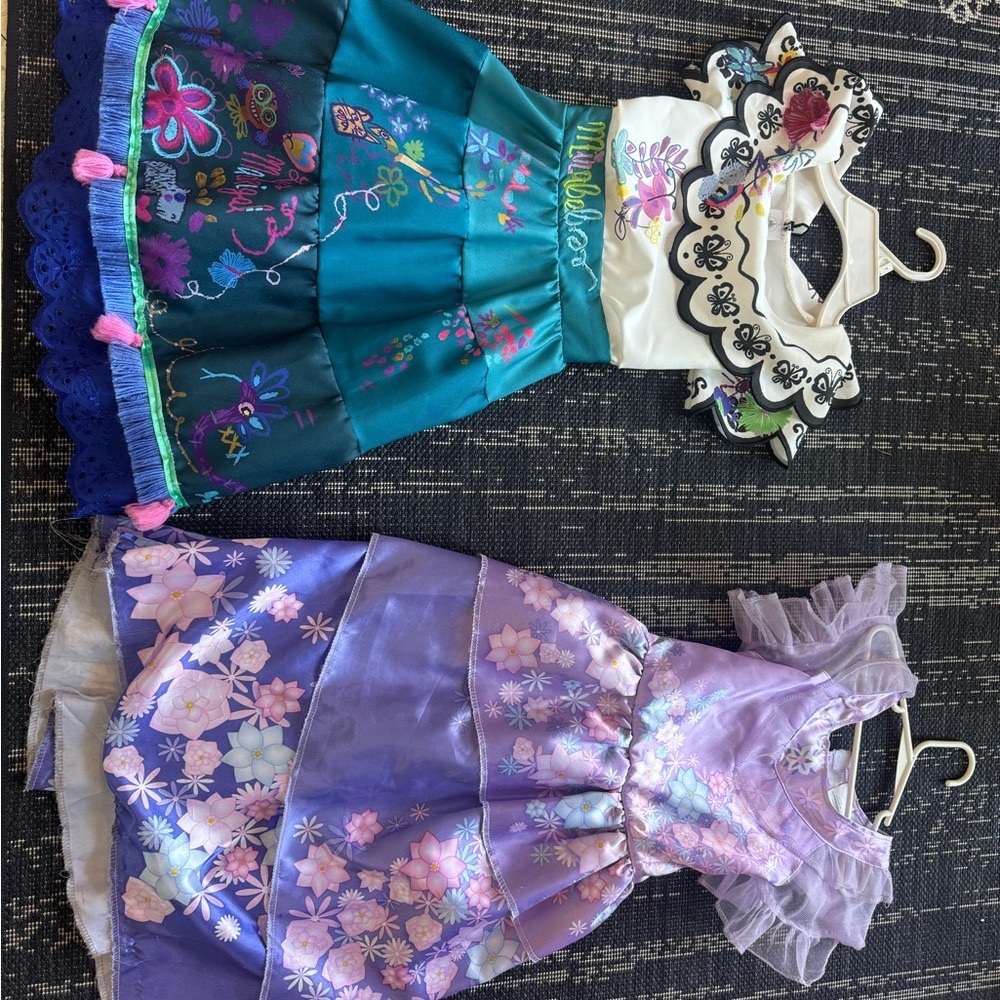 💜 💙 DISNEY ENCANTO- Isabella & Mirabel Classic costumes